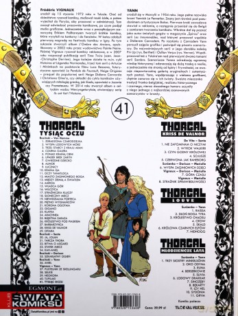 Thorgal (Tom 41) Tysiąc oczu - Yann Le Pennetier, Fredric Vignaux [KOMIKS]