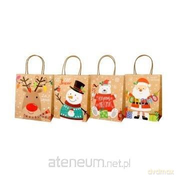 Torba prezentowa 21x25,5x10cm papier white craft