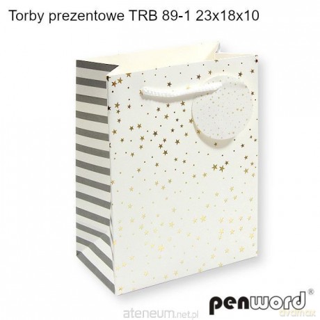 Torebka prezentowa 23x18x10cm MIX