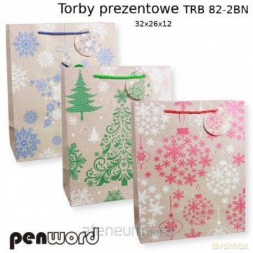 Torebka prezentowa 32x26x12cm MIX
