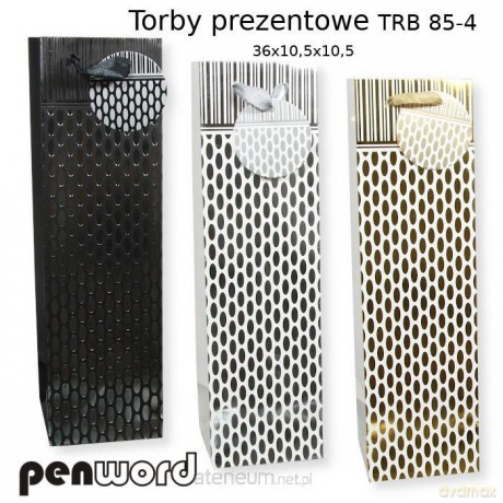 Torebka prezentowa 36x10,5x10,5cm MIX