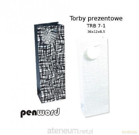 Torebka prezentowa 36x12x8,5cm MIX