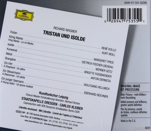 Kleiber: Wagner:Tristan Und Isolde [CD]