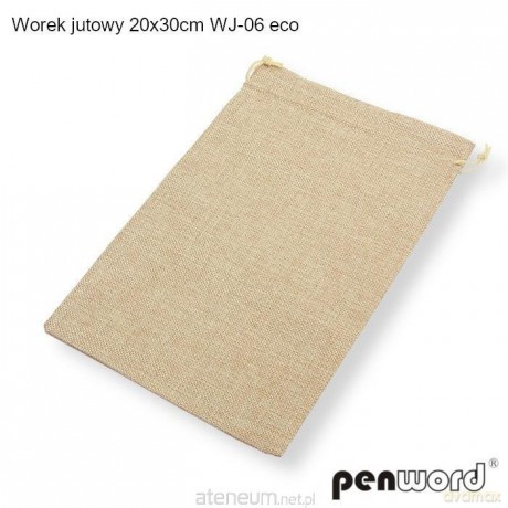 Woreczek jutowy eco 30x20cm