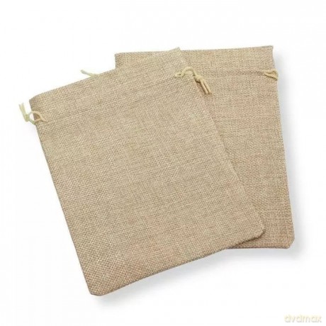 Woreczki jutowe eco 10x15cm 6szt