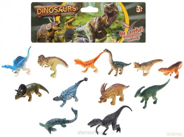 Zestaw dinozaurów 12szt [FIGURKA]