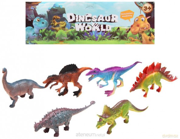 Zestaw dinozaurów 6szt [FIGURKA]