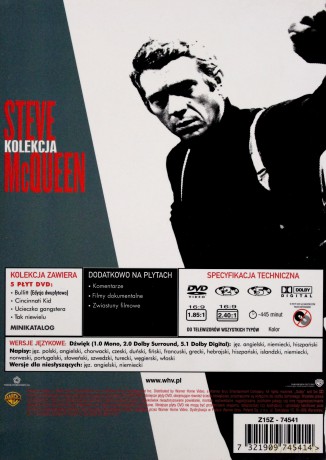 Steve McQueen Prestige Collection [5DVD]
