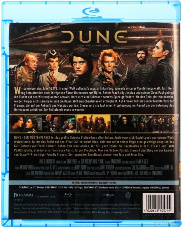 Dune (Diuna) [Blu-Ray]