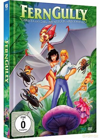 FernGully: The Last Rainforest (Dolina paproci) (Mediabook) [Blu-Ray]+[DVD]