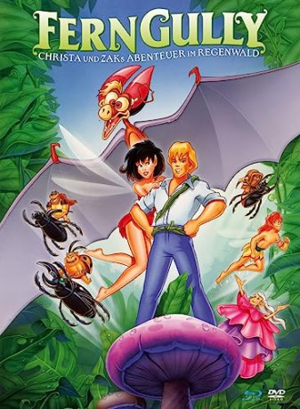 FernGully: The Last Rainforest (Dolina paproci) (Mediabook) [Blu-Ray]+[DVD]