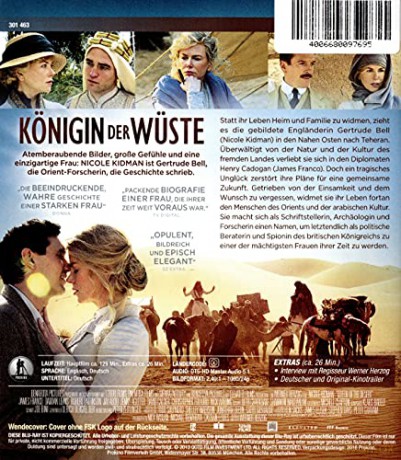 Queen of the Desert (Królowa pustyni) [Blu-Ray]