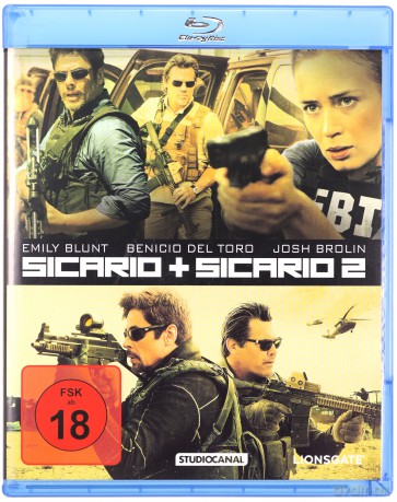 Sicario / Sicario 2 [2xBlu-Ray]