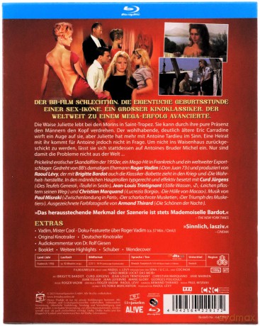 And Woman... Was Created (I Bóg stworzył kobietę) [Blu-Ray]