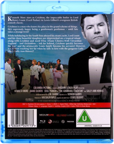 Admirable Crichton (Niezastąpiony kamerdyner) [Blu-Ray]