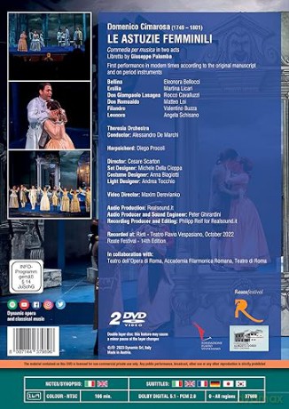 Domenico Cimarosa: Le Astuzie Femminili [2DVD]
