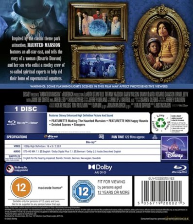 Haunted Mansion (Nawiedzony dwór) [Blu-Ray]