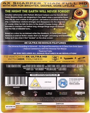 It Came From Outer Space (1953) (Steelbook) (Przybysze z przestrzeni kosmicznej) [Blu-Ray 4K]