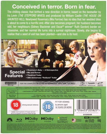Rosemary's Baby (Dziecko Rosemary) [Blu-Ray 4K]