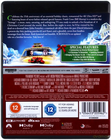 Scrooged (Wigilijny show) [Blu-Ray 4K]