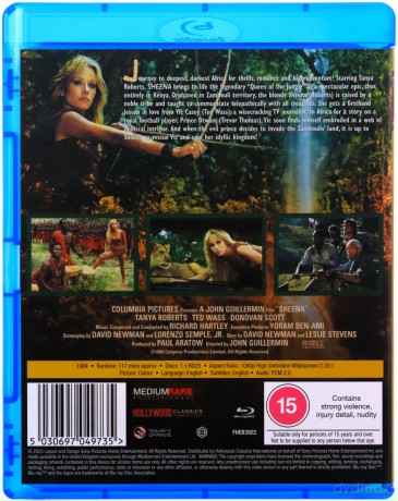 Sheena (Sheena - królowa dżungli) [Blu-Ray]