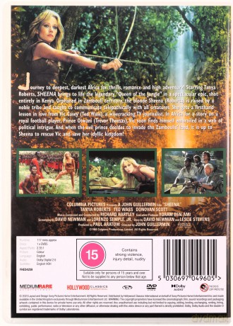 Sheena (Sheena - królowa dżungli) [DVD]