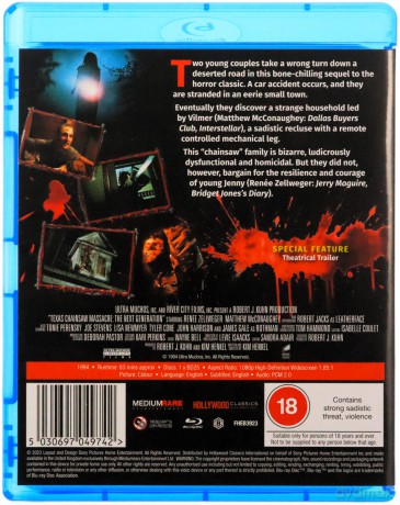 Texas Chainsaw Massacre: The Next Generation (Teksańska masakra piłą mechaniczną: Następne pokolenie) [Blu-Ray]
