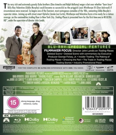 Trading Places (Nieoczekiwana zmiana miejsc) [Blu-Ray 4K]+[Blu-Ray]