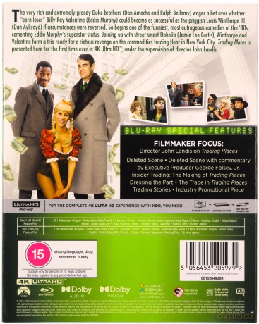 Trading Places (Nieoczekiwana zmiana miejsc) [Blu-Ray 4K]+[Blu-Ray]