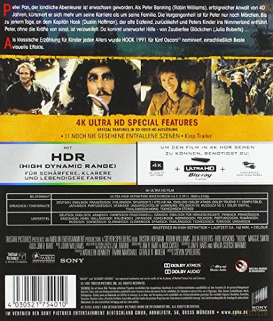 Hook [Blu-Ray 4K]+[Blu-Ray]