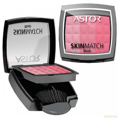 Astor Róż Skin Match 002 Peachy Coral [KOSMETYKI]