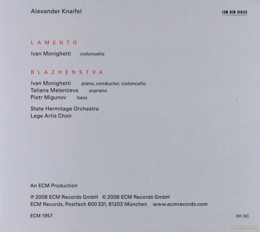 Knaifel Alexander: Blazhenstva [CD]
