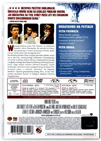 Na wschód od Edenu [2DVD]