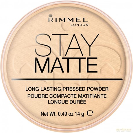 Rimmel Puder w Kamieniu Stay Matte  001 [KOSMETYKI]