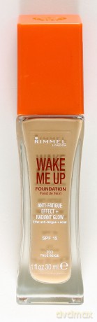 Rimmel Podkład Wake Me Up 203 True Beige [KOSMETYKI]