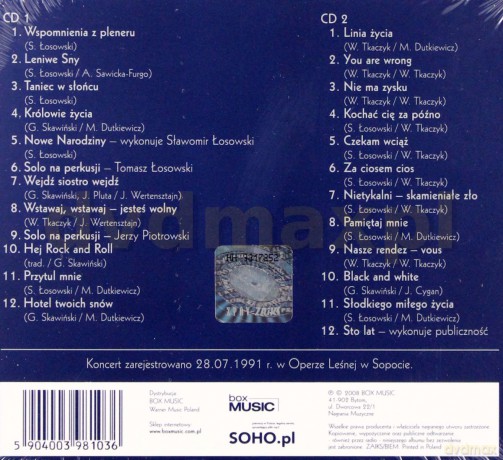 Kombi: Koncert 15-Lecia Kombi [2CD]