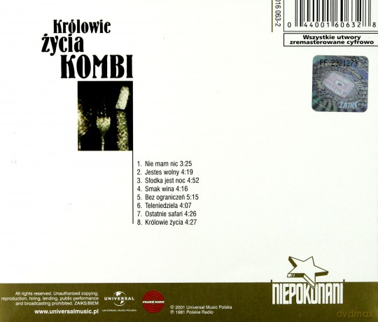 Kombi: Królowie Życia (Niepokonani) [CD]