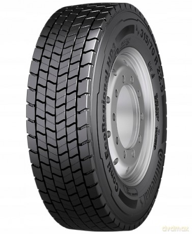 Continental Conti EcoRegional HD3+ 315/70R22.5 154/150 L oznaczenie M+S (mud and snow), przyczepność na śniegu (3PMSF)