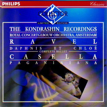 Kondrashin/Rcgo: Rave: Daphnis Et Chloe [CD]
