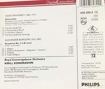 Kondrashin/Rcgo: Stra: Petrouchka [CD]