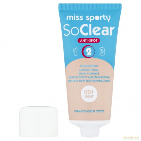 Miss Sporty Podkład So Clear 001 [KOSMETYKI]