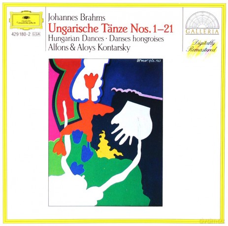 Kontarsky: Brahms:Hungarian Dances 1-21 [CD]