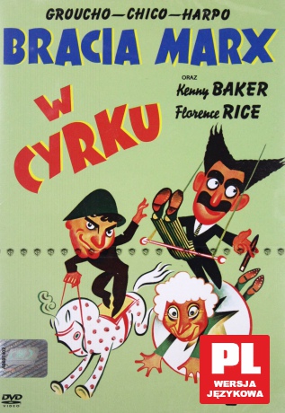 Bracia Marx: W cyrku [DVD]