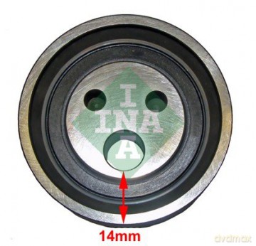 INA 531 0818 10 Rolka napinacza, pasek rozrządu Renault Nissan Dacia