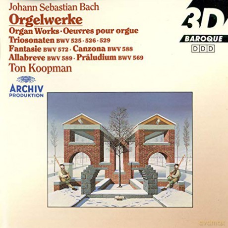 Koopman: Bachjs:Organ Works [CD]