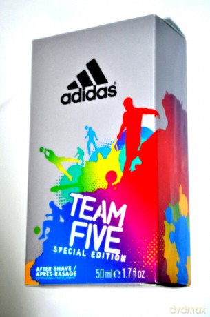 Adidas Team Five Men Woda po Goleniu dla Mężczyzny 50ml [PERFUMY]