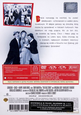 Bracia Marx: Dom towarowy [DVD]