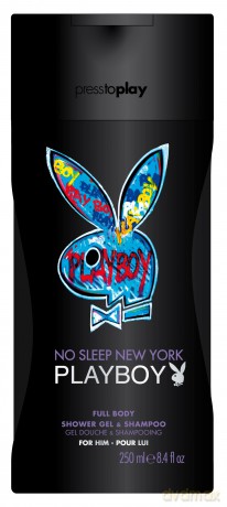 Playboy Play It New York Żel Pod Prysznic dla Mężczyzny 250ml [KOSMETYKI]
