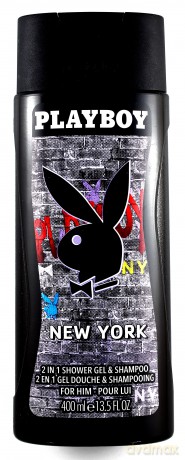 Playboy Play It  New York Żel Pod Prysznic dla Mężczyzny 400ml [KOSMETYKI]