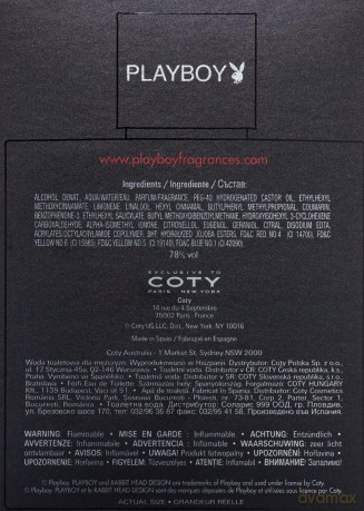 Playboy Vegas Woda Toaletowa dla Mężczyzny 100ml [PERFUMY]